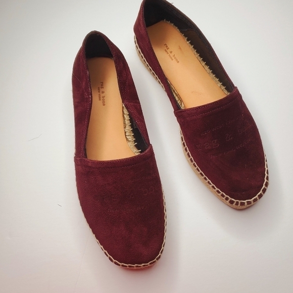 Rag and Bone Edie  slip on spadrilles - Picture 1 of 9